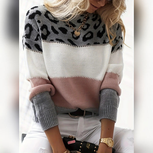 Diana - Jersey con estampado de Leopardo