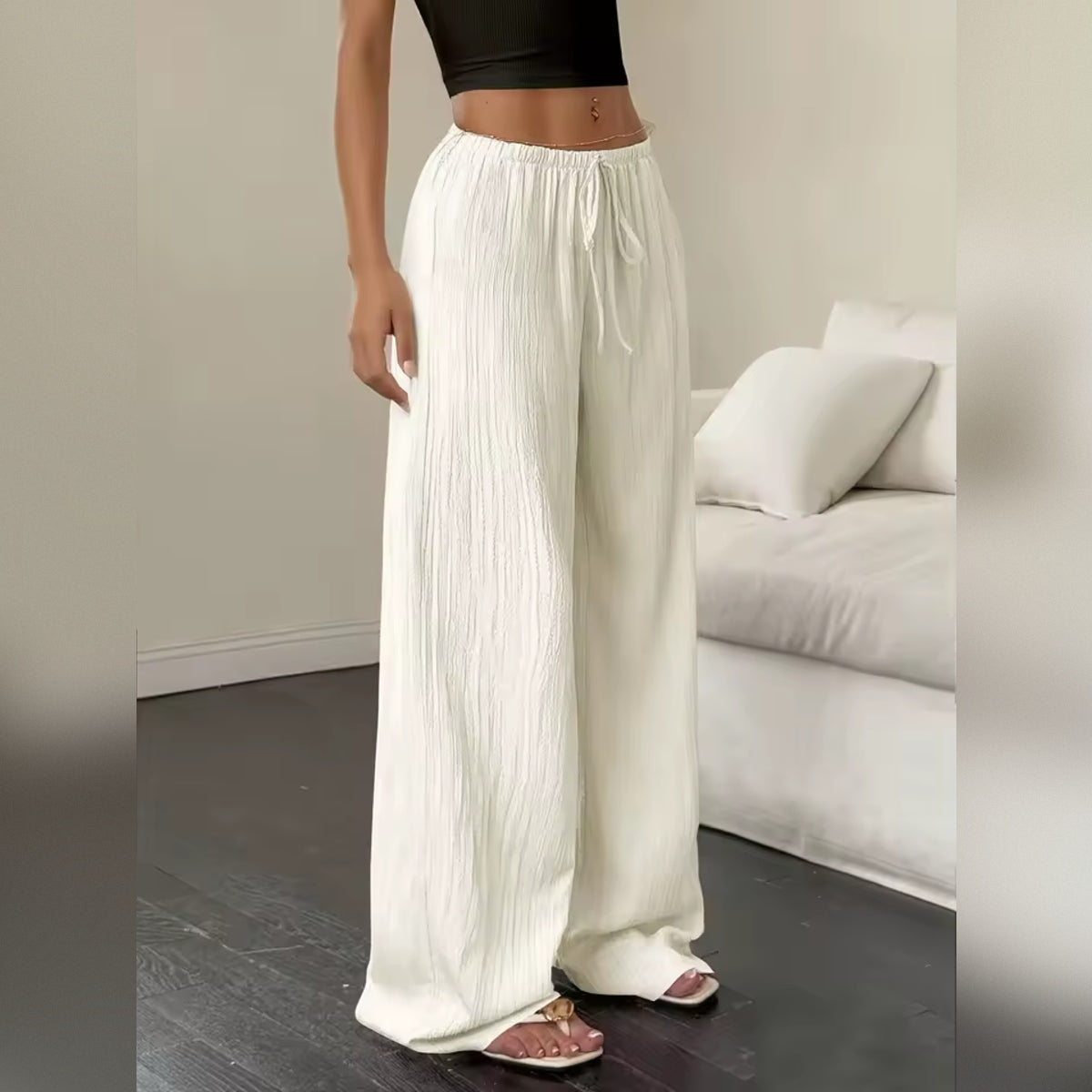 Itziar - Pantalón anchos bohemio