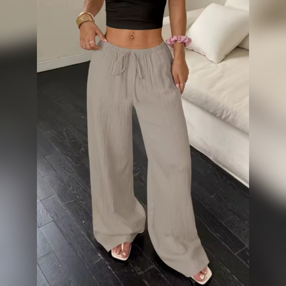 Itziar - Pantalón anchos bohemio