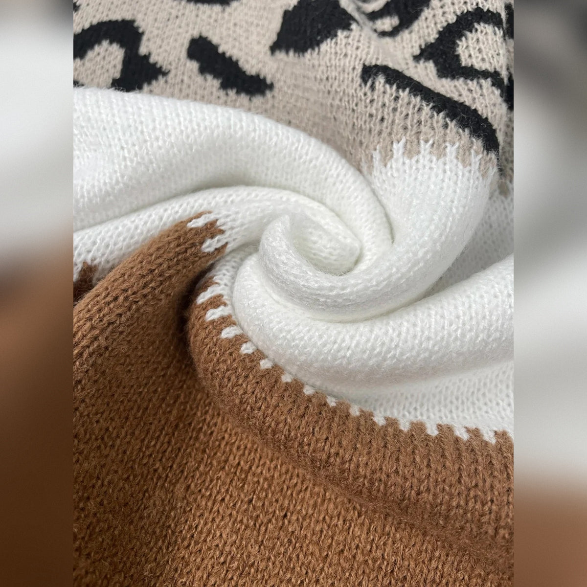 Diana - Jersey con estampado de Leopardo