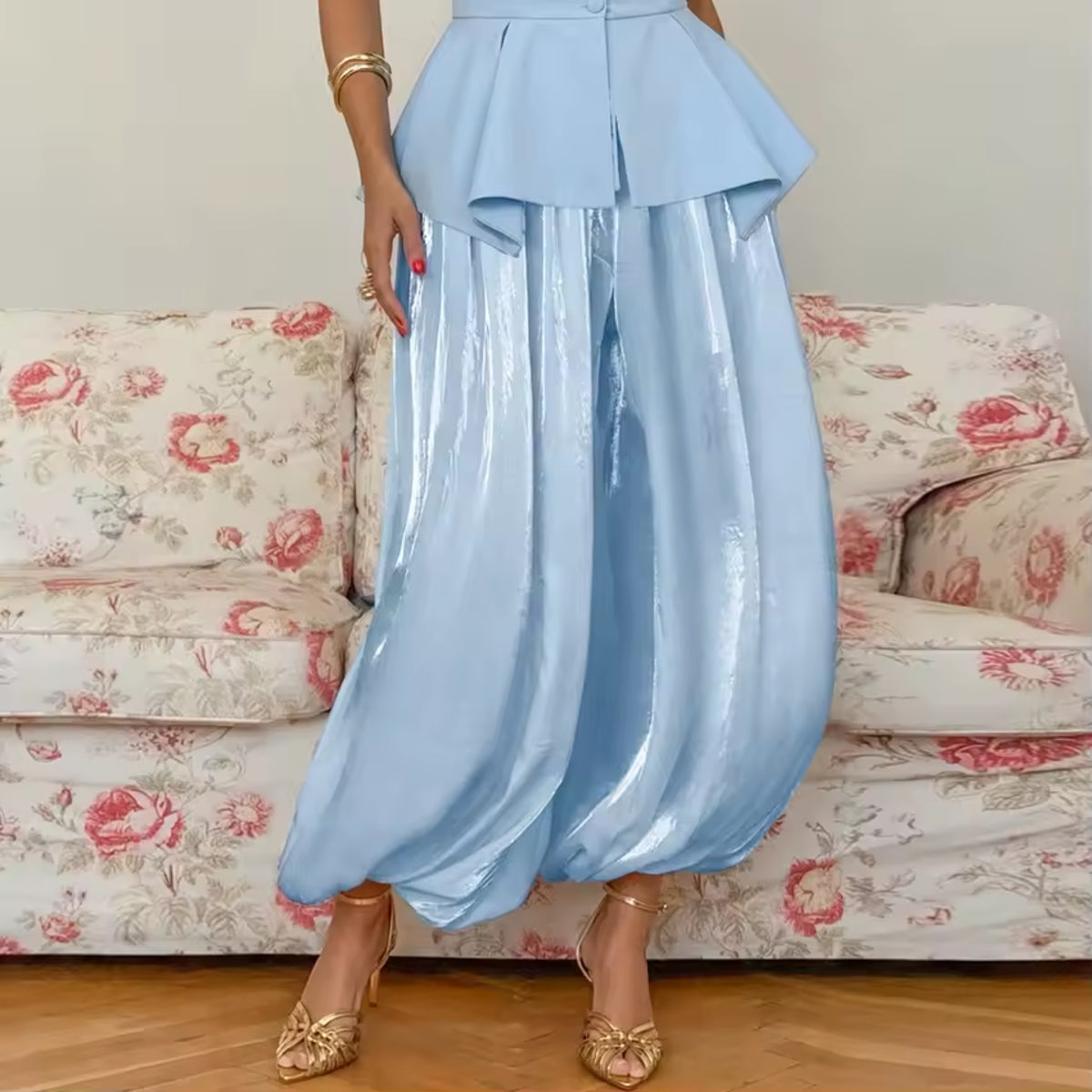 Rebeca - Pantalones holgados vintage