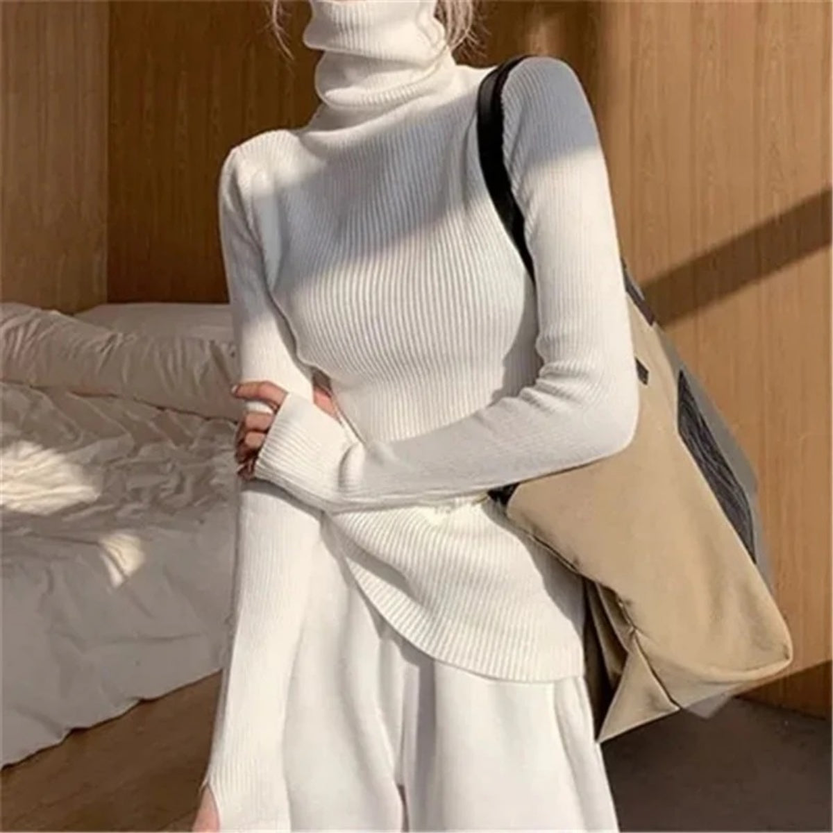 Nicolle - Jersey de cuello alto